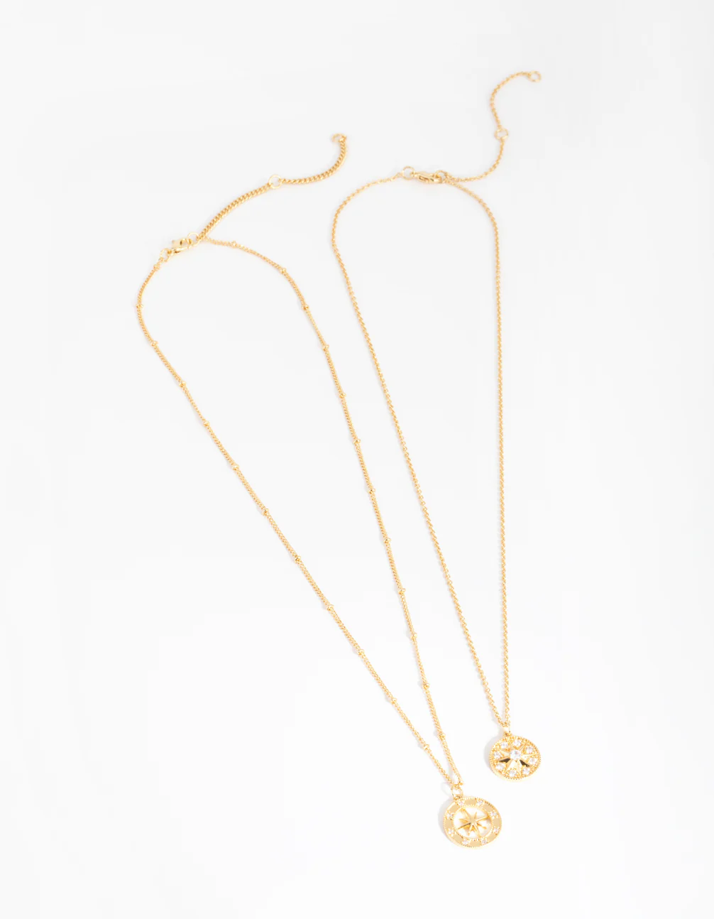 1545-18ct-gold-plated-northern-star-necklace-set-2.webp 18ct Gold Plated Northern Star Necklace Set