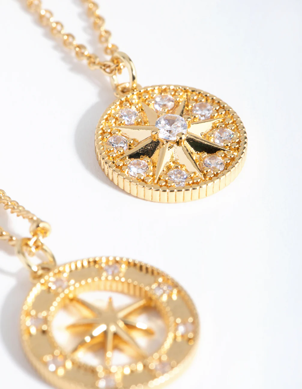1545-18ct-gold-plated-northern-star-necklace-set-4.webp 18ct Gold Plated Northern Star Necklace Set