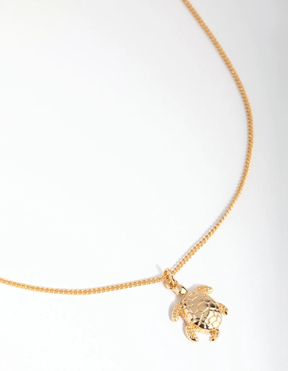 1548-18ct-gold-plated-turtle-charm-necklace-1.webp 18ct Gold Plated Turtle Charm Necklace