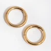 24 Carat Gold Plated Surgical Steel 5mm Sleeper Earrings