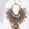 155-antique-gold-bead-drop-jhumka-earrings-2.webp Antique Gold Bead Drop Jhumka Earrings