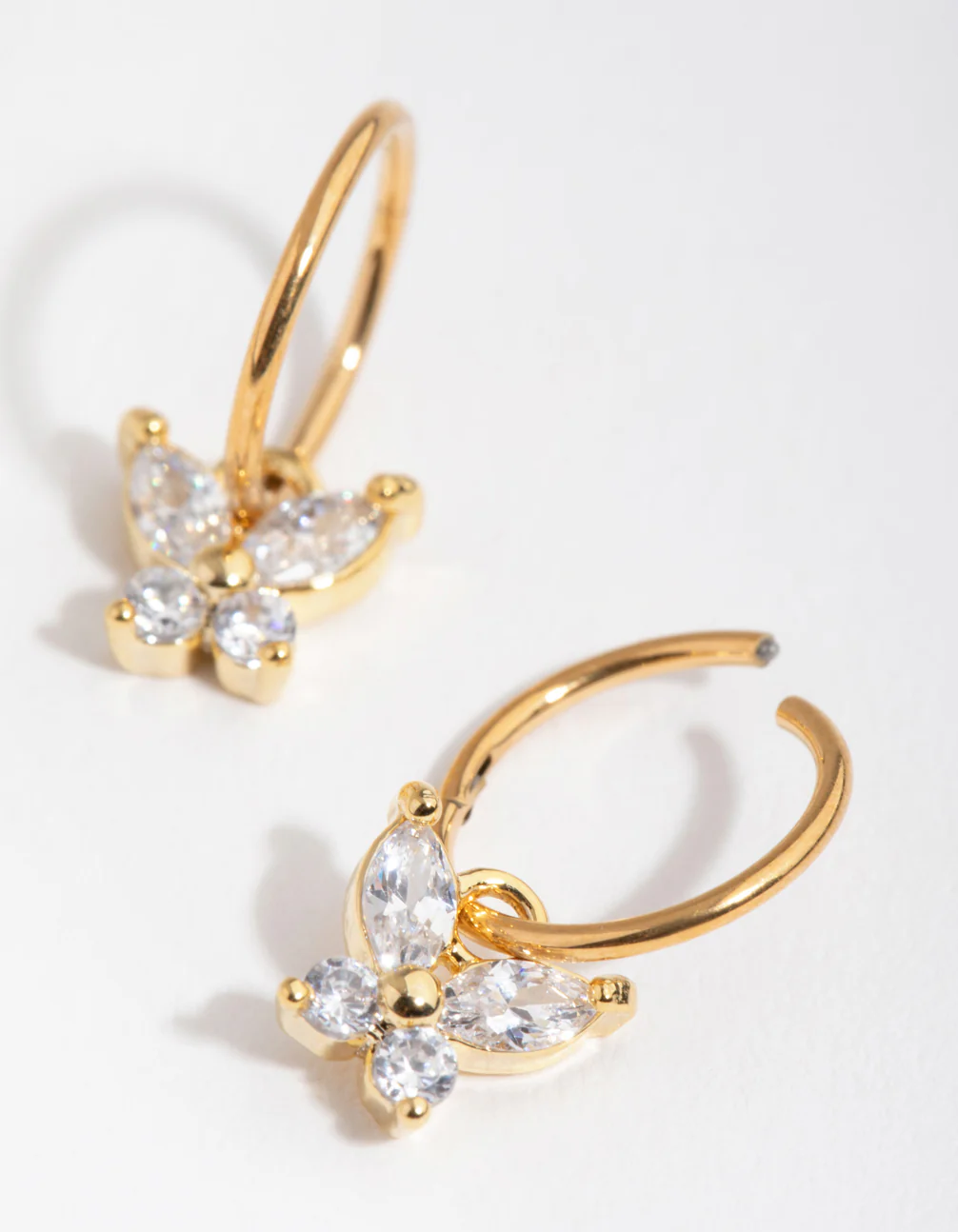 1551-24-carat-gold-plated-surgical-steel-butterfly-sleeper-earrings-2.webp 24 Carat Gold Plated Surgical Steel Butterfly Sleeper Earrings