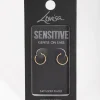24 Carat Gold Plated Surgical Steel Fine 10mm Sleeper Earrings