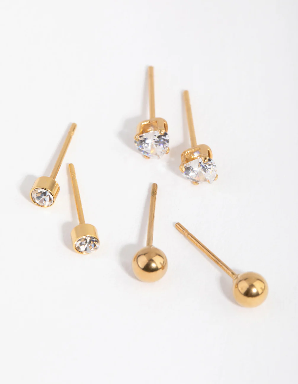 1558-24-carat-gold-plated-surgical-steel-love-pack-stud-earrings-1.webp 24 Carat Gold Plated Surgical Steel Love Pack Stud Earrings