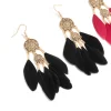 156-antique-gold-black-pink-boho-feather-drop-earrings-pack-4.webp Antique Gold Black & Pink Boho Feather Drop Earrings Pack