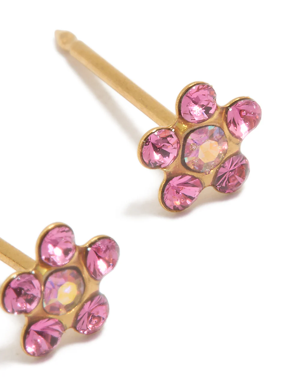 1567-24k-gold-plated-surgical-stainless-steel-pink-cubic-zirconia-daisy-piercing-stud-3.webp 24K Gold Plated Surgical Stainless Steel Pink Cubic Zirconia Daisy Piercing Stud