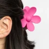 90s Pink Daisy Flower Claw Clip