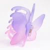 90s Purple Pink Ombre Butterfly Claw Clip