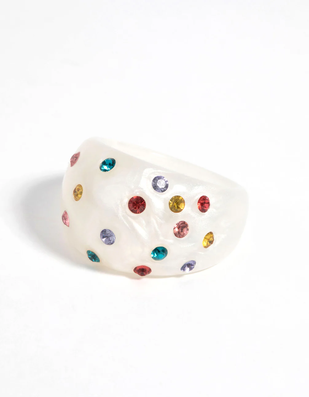 1602-90s-white-ring-with-diamantes-2.webp 90s White Ring with Diamantes