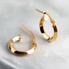 1607-9ct-gold-13mm-round-creole-hoop-earrings-2.webp 9ct Gold 13mm Round Creole Hoop Earrings