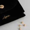 9ct Gold 4mm Polished Ball Stud Earrings