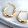 1616-9ct-gold-diamond-cut-creole-hoop-earrings-3.webp 9ct Gold Diamond Cut Creole Hoop Earrings