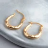 1616-9ct-gold-diamond-cut-creole-hoop-earrings-4.webp 9ct Gold Diamond Cut Creole Hoop Earrings