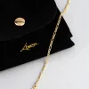 9ct Gold Figaro Chain Bracelet