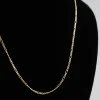 9ct Gold Figaro Chain Necklace