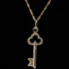 9ct Gold Key Pendant Charm