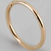 9ct Gold Polished 8mm Nose Ring