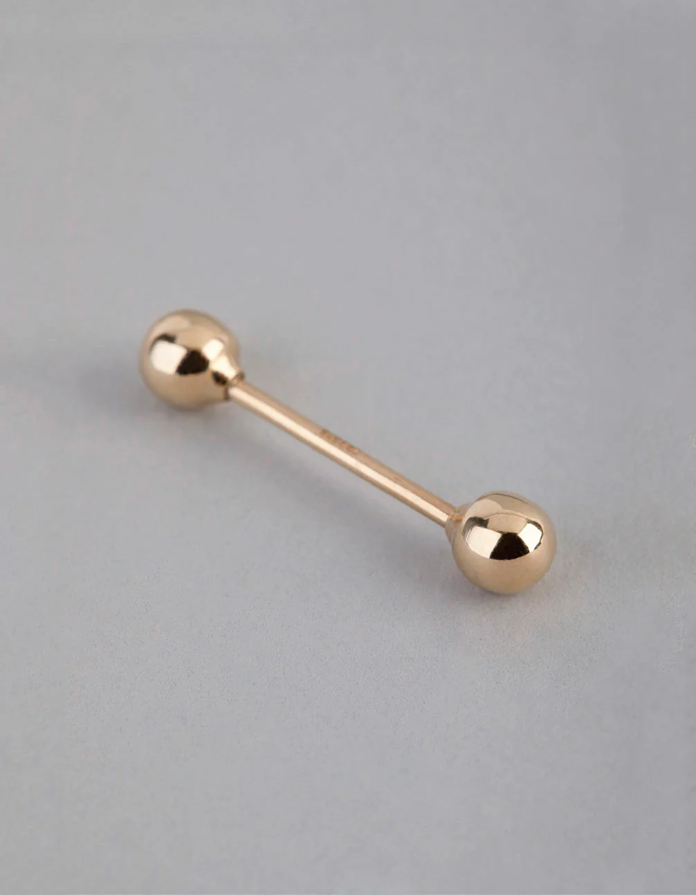 1630-9ct-gold-polished-ball-belly-ring-2.webp 9ct Gold Polished Ball Belly Ring