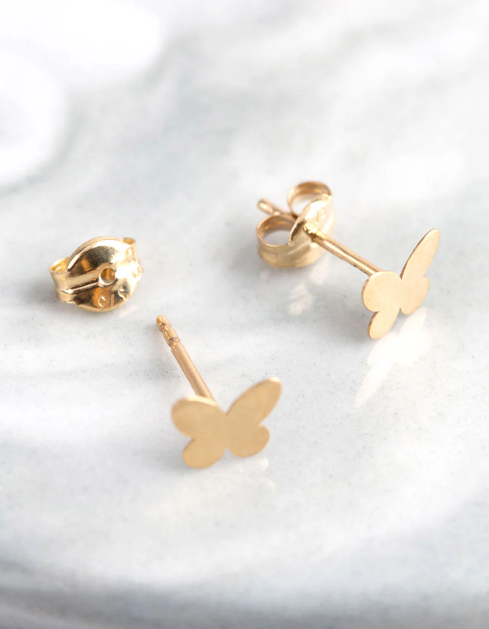 1632-9ct-gold-polished-butterfly-stud-earrings-1.webp 9ct Gold Polished Butterfly Stud Earrings