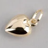 1635-9ct-gold-puffed-heart-pendant-charm-2.webp 9ct Gold Puffed Heart Pendant Charm