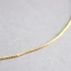9ct Gold Spiga Chain Necklace