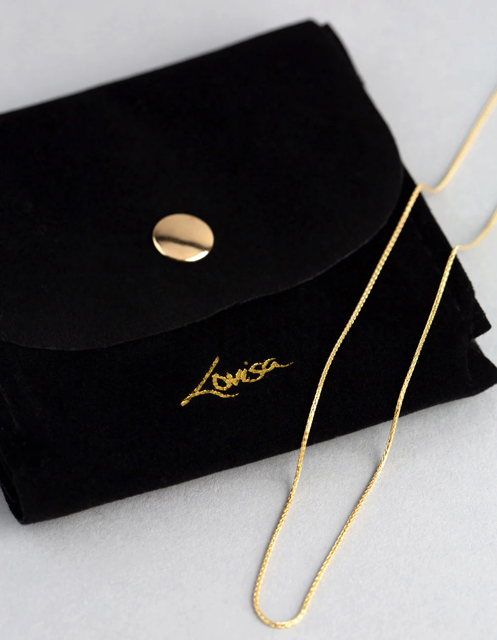 9ct Gold Spiga Chain Necklace