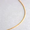 9ct Gold Venetian Box Chain Necklace