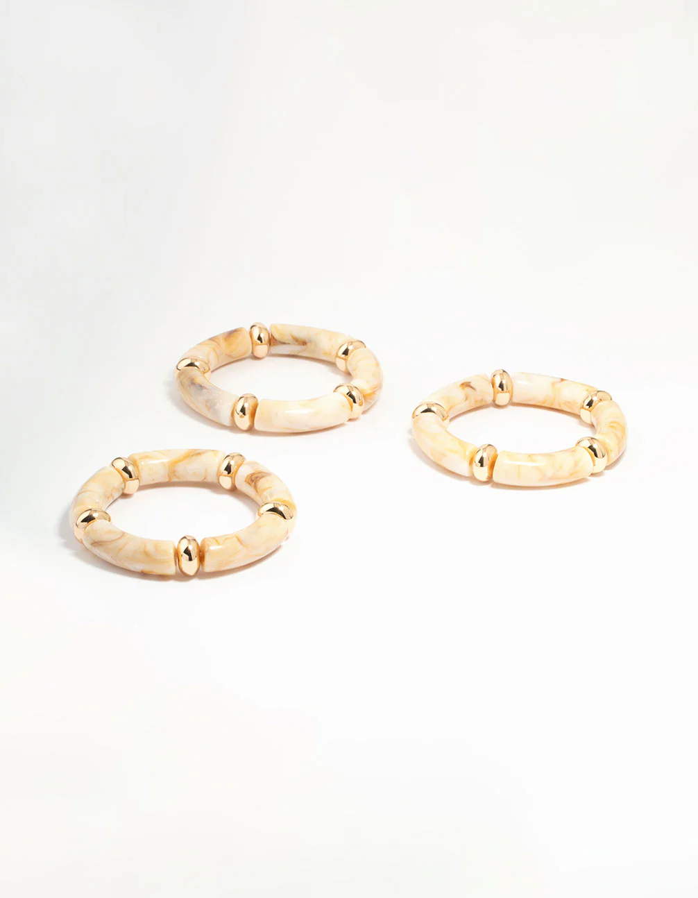 1641-acrylic-gold-stretch-bracelets-3-pack-1.webp Acrylic & Gold Stretch Bracelets 3-Pack
