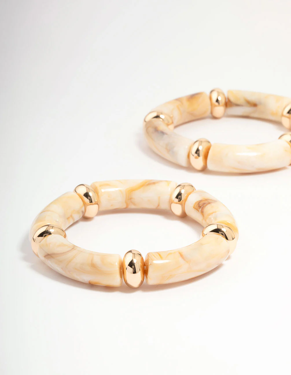 1641-acrylic-gold-stretch-bracelets-3-pack-2.webp Acrylic & Gold Stretch Bracelets 3-Pack