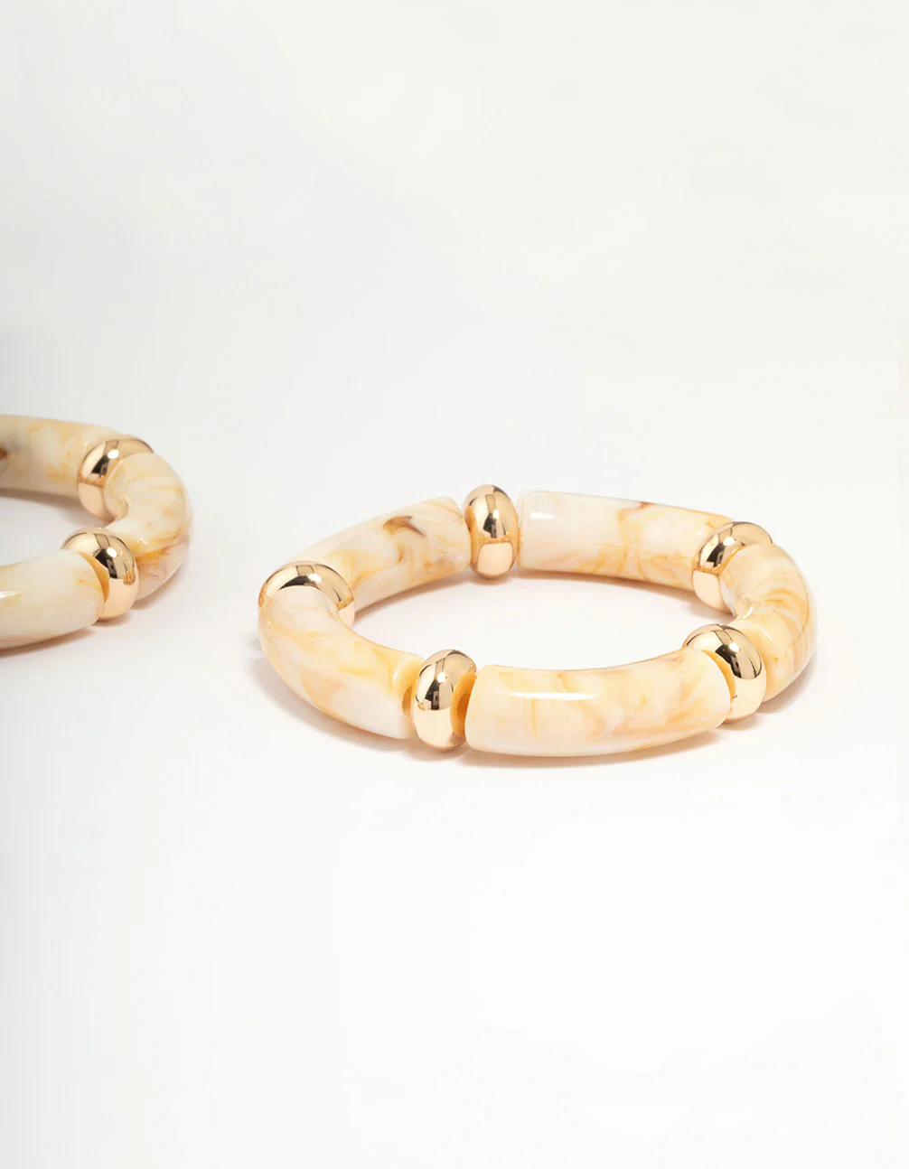 1641-acrylic-gold-stretch-bracelets-3-pack-3.webp Acrylic & Gold Stretch Bracelets 3-Pack