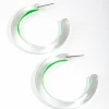 1653-acrylic-bright-green-hoop-earrings-3.webp Acrylic Bright Green Hoop Earrings