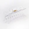 Acrylic Clear Triangle Cut Out Claw Clip