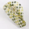 Acrylic Dome Checkered Claw Clip