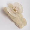 Acrylic Flower Diamante Claw Clip