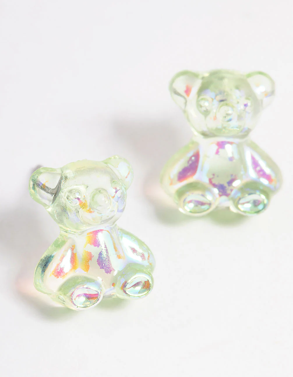 1697-acrylic-green-candy-bear-stud-earrings-2.webp Acrylic Green Candy Bear Stud Earrings