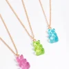Acrylic Gummy Bear Necklace Pack