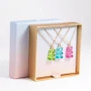 Acrylic Gummy Bear Necklace Pack