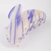 Acrylic Lilac Lunar Multi Clear Claw Clip