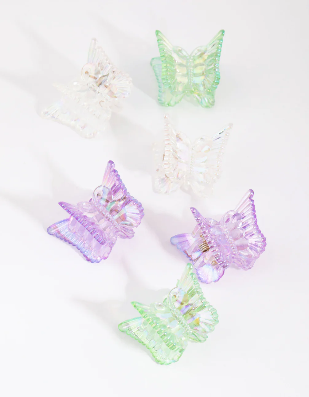 Acrylic Mixed Butterfly Mini Claw Pack