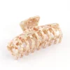 Acrylic Neutral Mixed Neutral Claw Clip