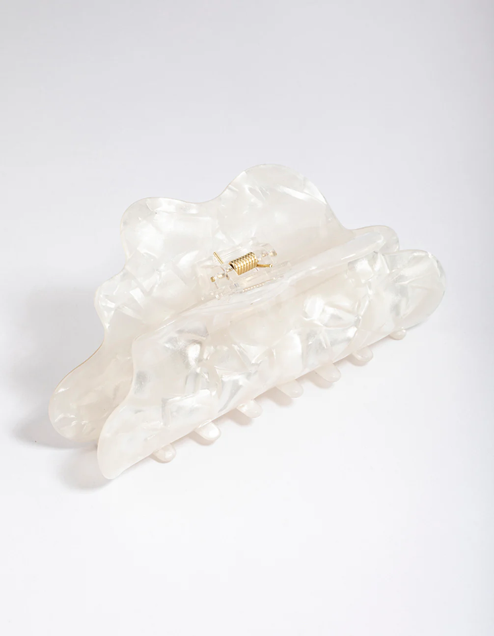 Acrylic Oversized Cloud Claw Clip