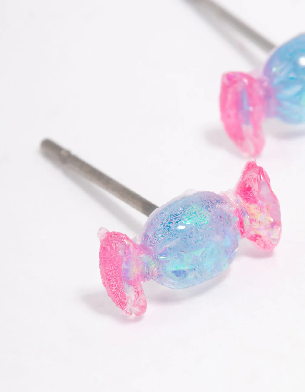 1734-acrylic-pink-blue-holographic-lollipop-stud-earrings-2.webp Acrylic Pink & Blue Holographic Lollipop Stud Earrings