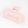 Acrylic Pink Rectangle Claw