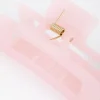 Acrylic Pink Rectangle Claw