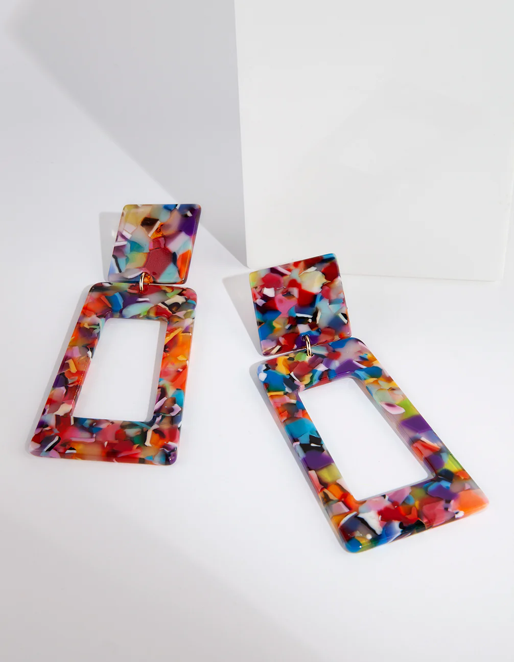 1747-acrylic-rainbow-square-top-cut-out-earrings-1.webp Acrylic Rainbow Square Top Cut-Out Earrings