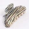 Acrylic Scalloped Edge Claw Clip