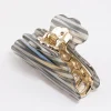 Acrylic Scalloped Edge Claw Clip