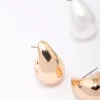 Acrylic Teardrop Huggie Hoop Earring 3-Pack