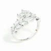 Cubic Zirconia Navette Wrap Ring