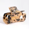 Acrylic Tortoiseshell Rectangle Claw